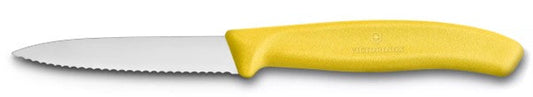 Victorinox Paring 8cm Wavy Yellow