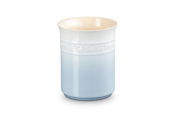 Small Utensil Jar Coastal Blue