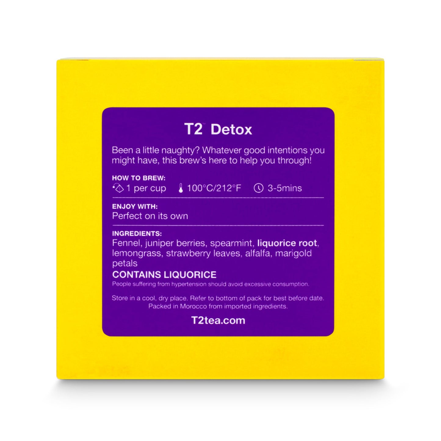 T2 Detox Bags
