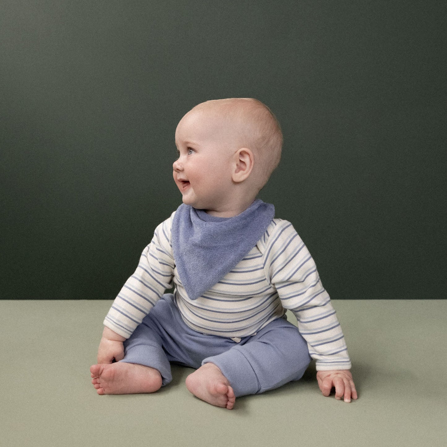 Drawstring Pants Dusky Blue