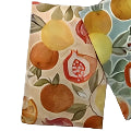Linen Tea Towel Med Orange
