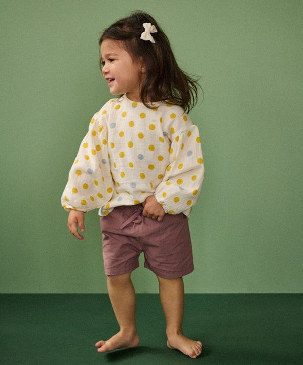 Elodie Blouse Summer Polka Dot