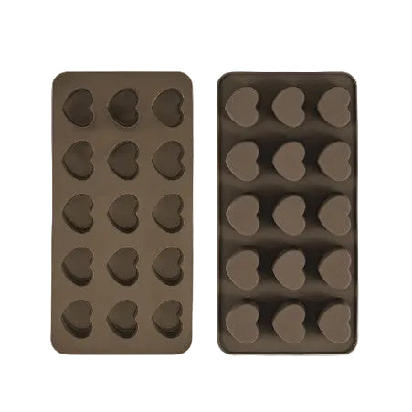 Silicone Choc Mould Set2 Hearts