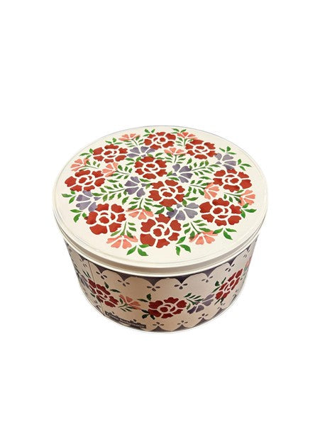 EB Antique Rose Cake Tin Medium