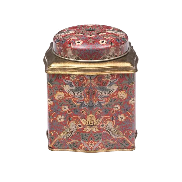 Strawberry Thief Wavy Dome Caddy Tin