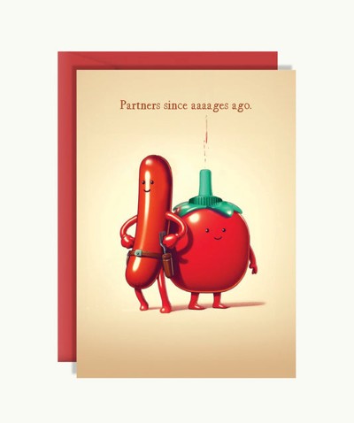 Card Happy Anniversary Partners