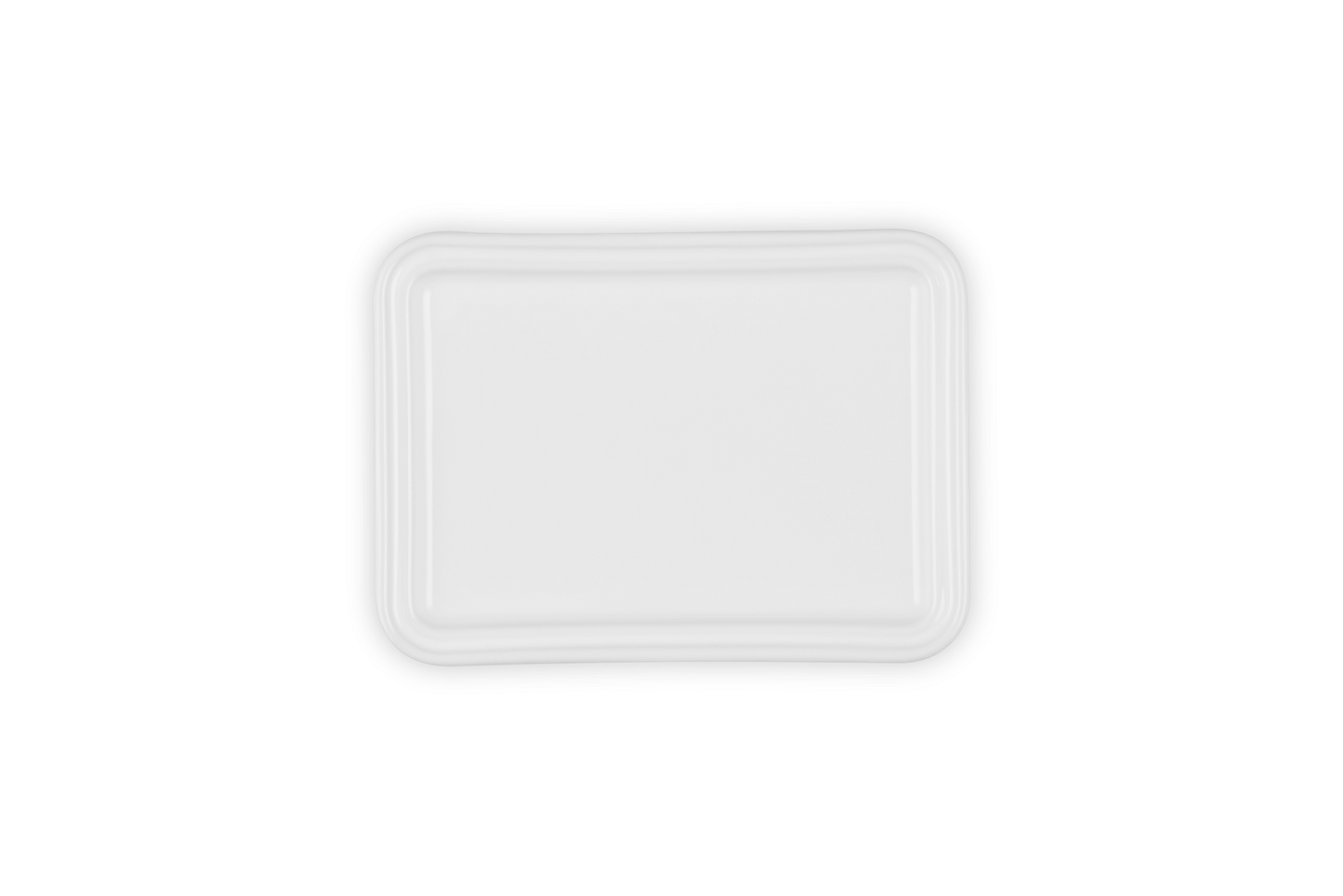 LC Butter Dish White