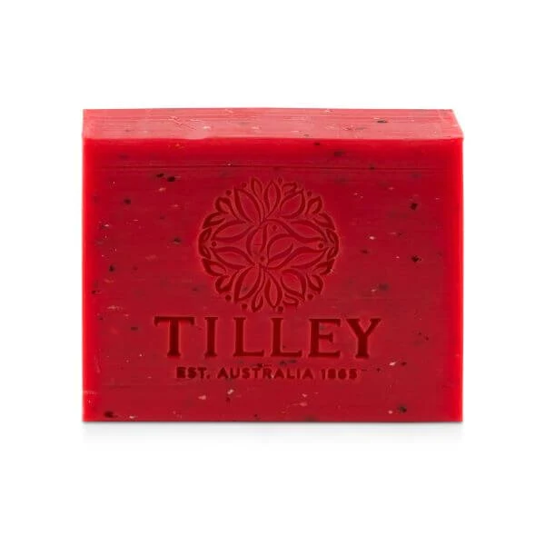 Tilley Rough Cut Soap - Strawberry & Oatmeal