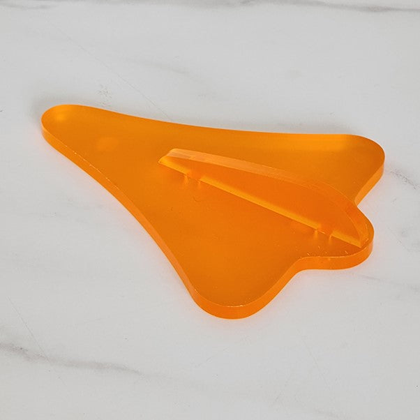 Jet Plane Wall Art - Orange