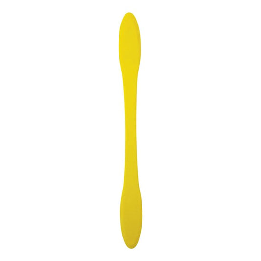 Silicone Two End Narrow Spatula Yellow