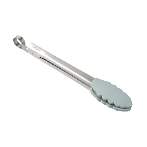 Tongs Silicone Head 10" Pale Blue