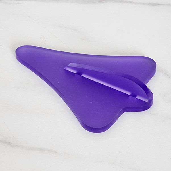 Jet Plane Wall Art - Purple