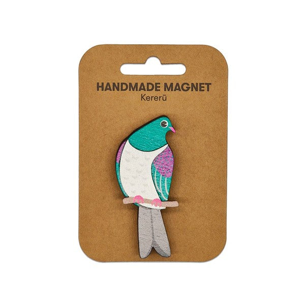 Wooden Magnet Kereru