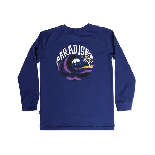Boys Long Sleeve Tee - Navy