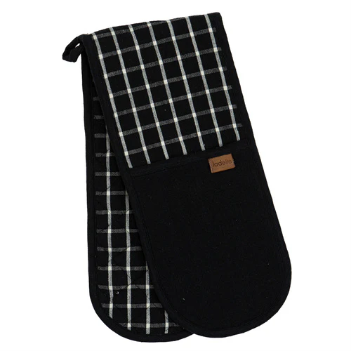 Hemingway Double Oven Mitt Black