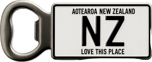 Number Plate Bottle Opener NZ