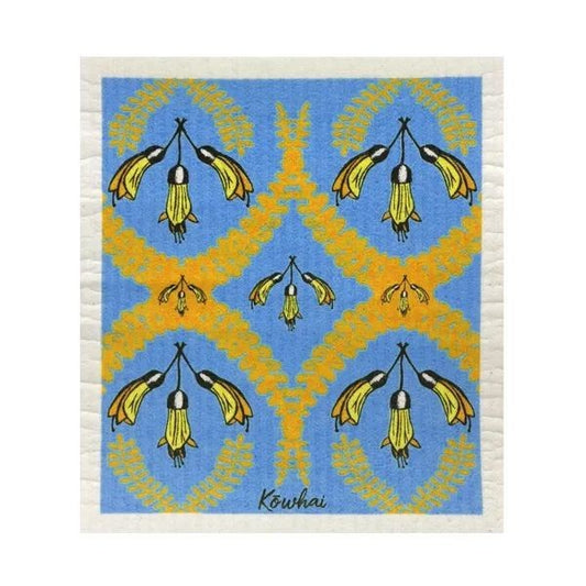 Dish Cloth Kowhai