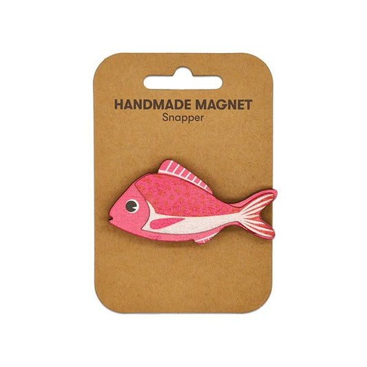 Wooden Magnet Snapper