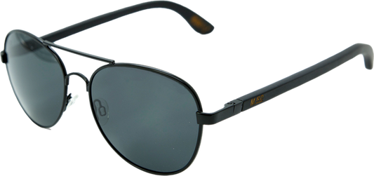 Sunnies Aviator Black Lens