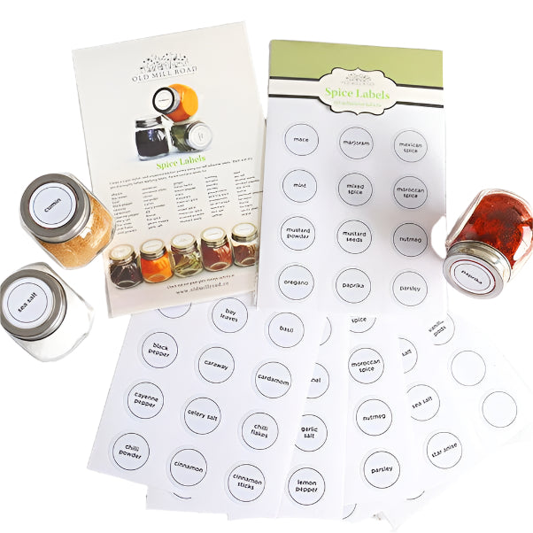 Spice Labels pk60