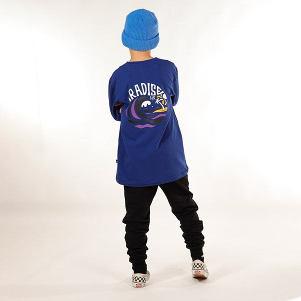 Boys Long Sleeve Tee - Navy