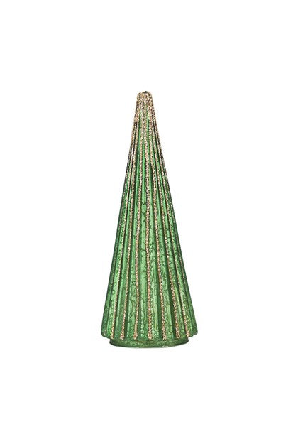 Glass Tree Antique Green Small