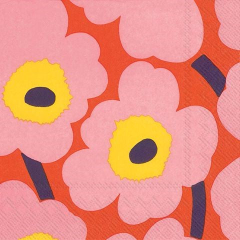 Luncheon Unikko Rose Orange