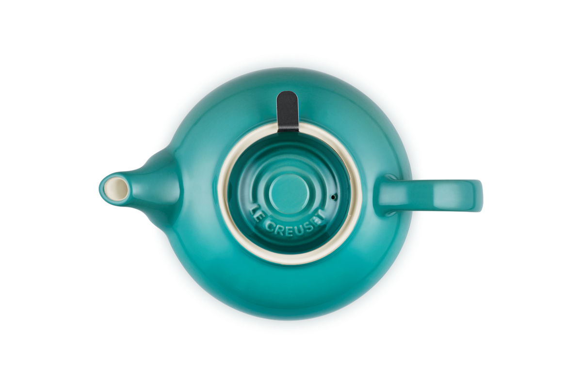 Teapot w Stainless Steel Infuser Bleu Riviera