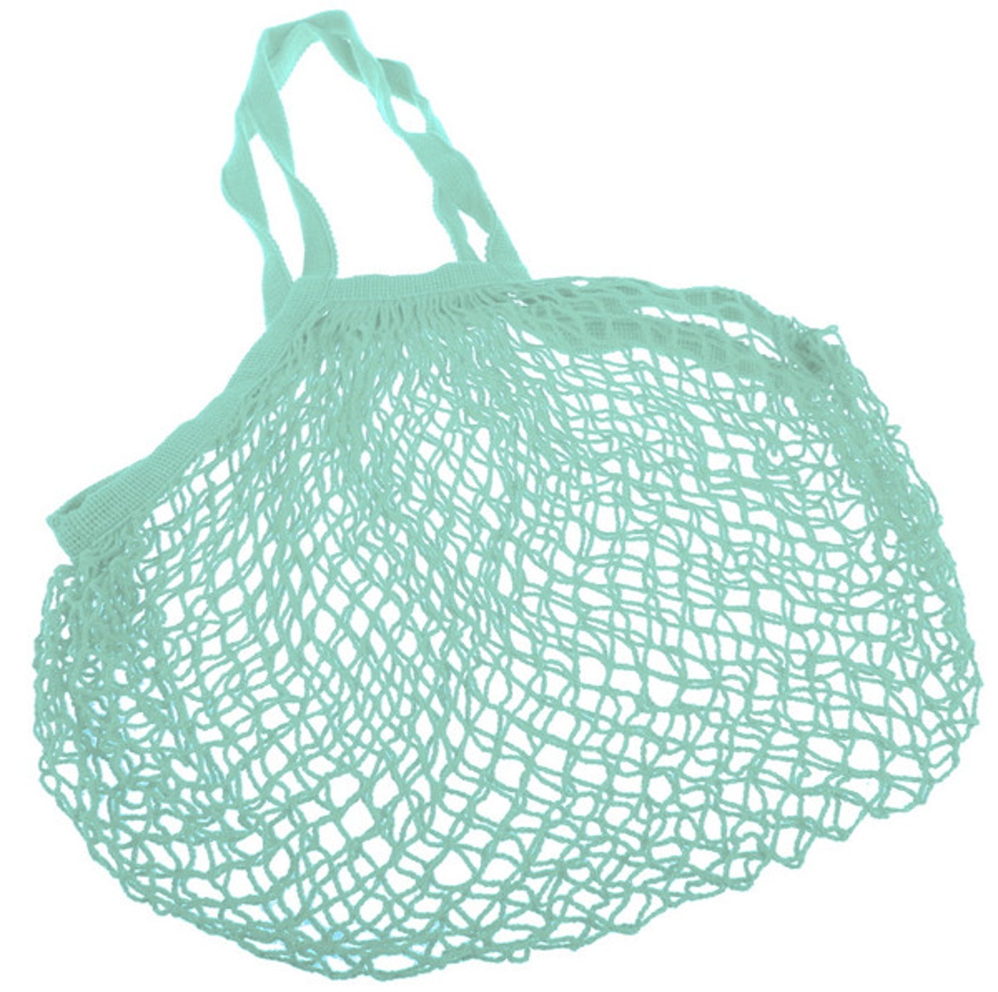 Long Handled String Bag Mint Green