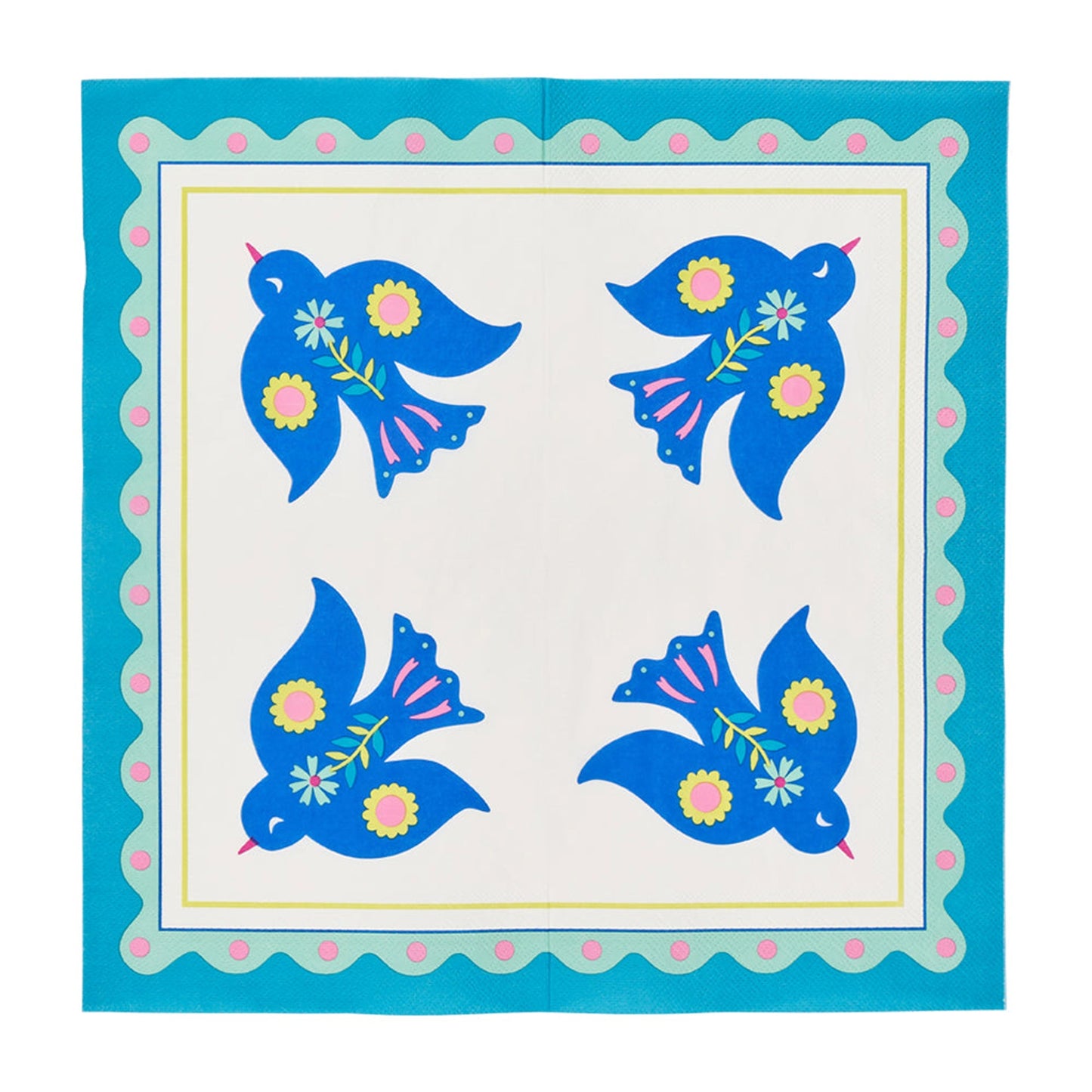 Paper Napkins Fiesta Bird