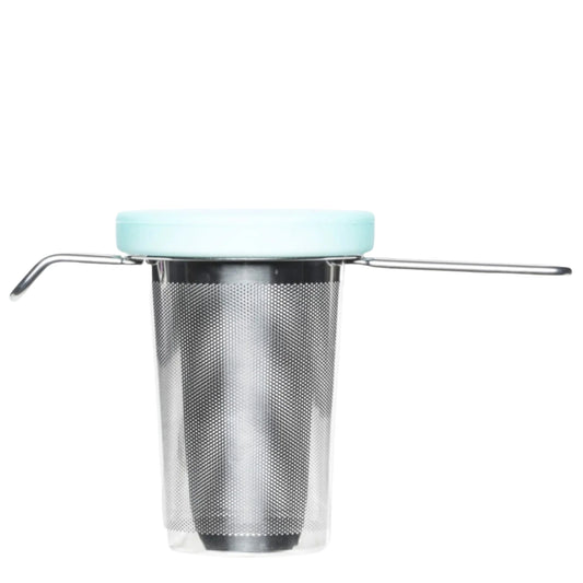 T2 Basket Infuser w Silicone Lid Aqua