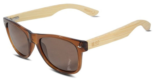 Sunnies Brown With Wood Arms
