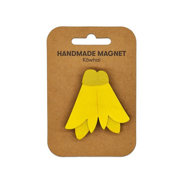 Wooden Magnet Kowhai