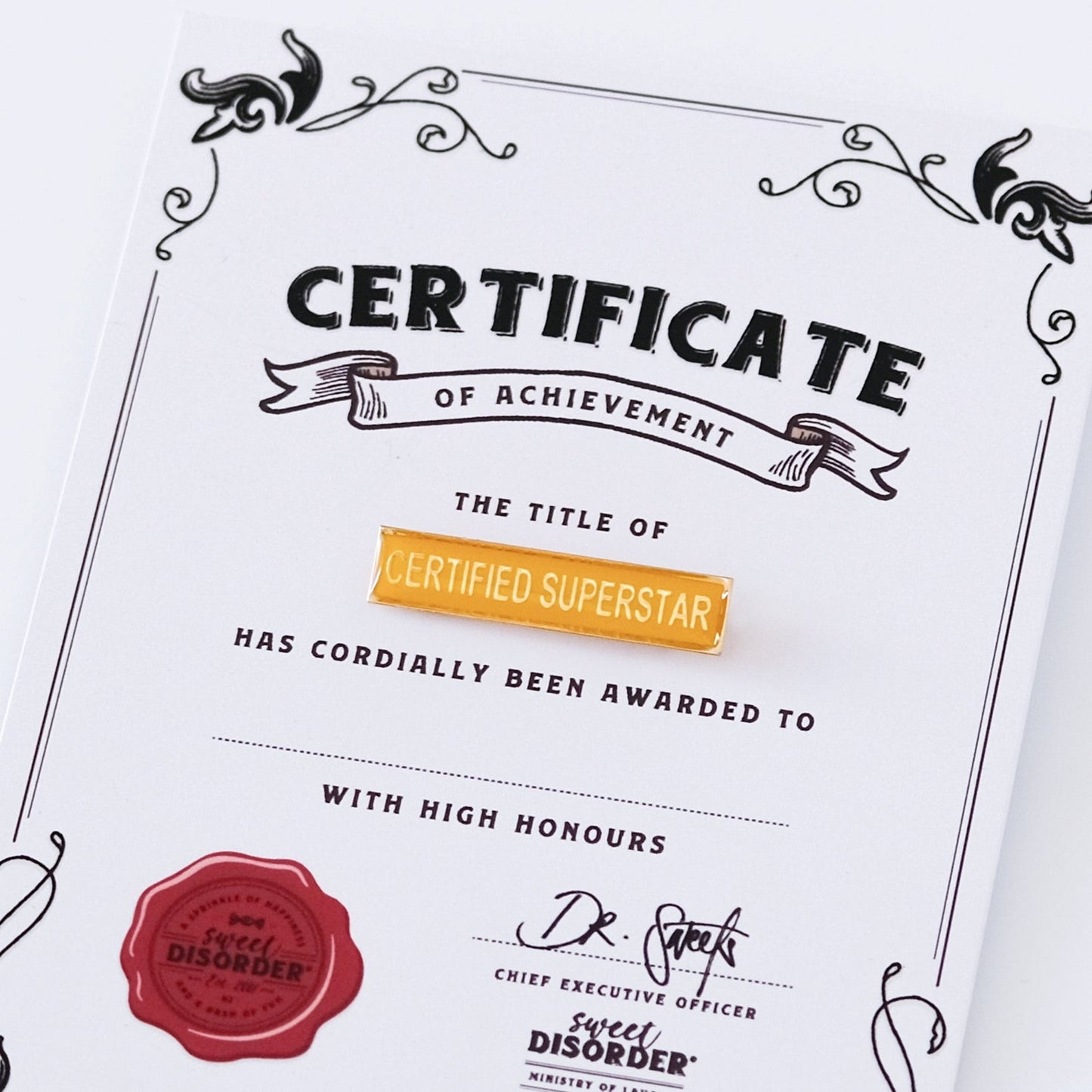 Badge Certified Superstar