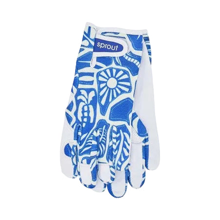 Goatskin Gloves Blue Oasis