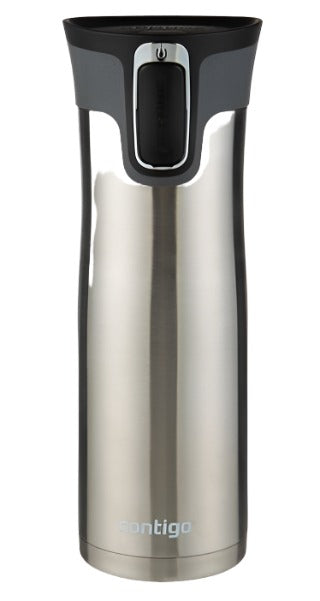 West Loop Autoseal Mug Stainless Steel