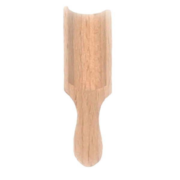 Dishy Beechwood Flat Scoop 2cm