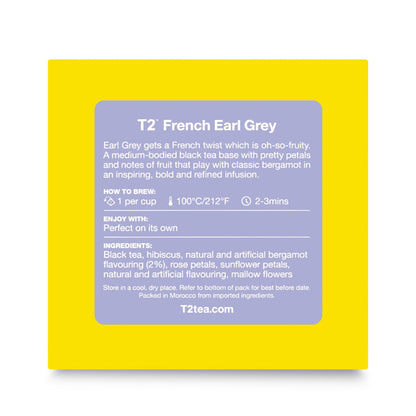 T2 French Earl Grey Bags