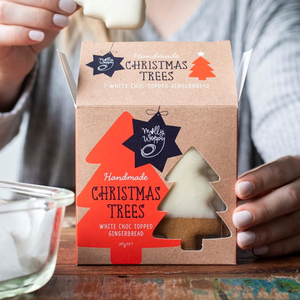 Festive Gingerbread Trees