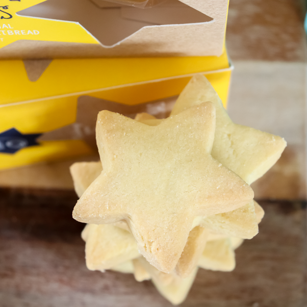 Festive Shortbread Stars
