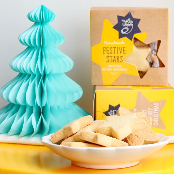 Festive Shortbread Stars