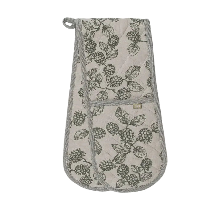 Berry Double Oven Glove Olive