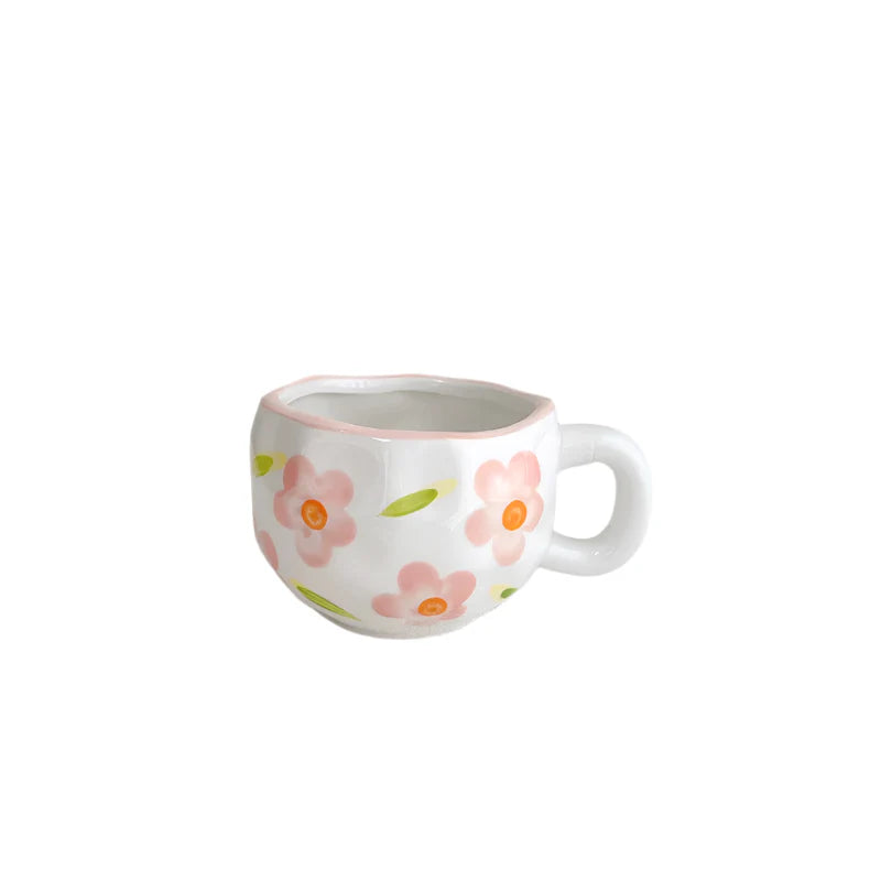 Elanor Mug Floral Pink