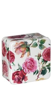 EB Roses Square Tin Small