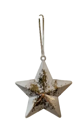 White Star Tree Decoration