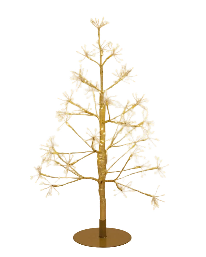Frankfurt Mini Champagne LED Tree