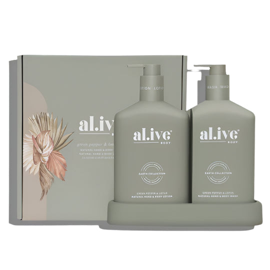 Wash & Lotion Duo Green Pepper & Lotus