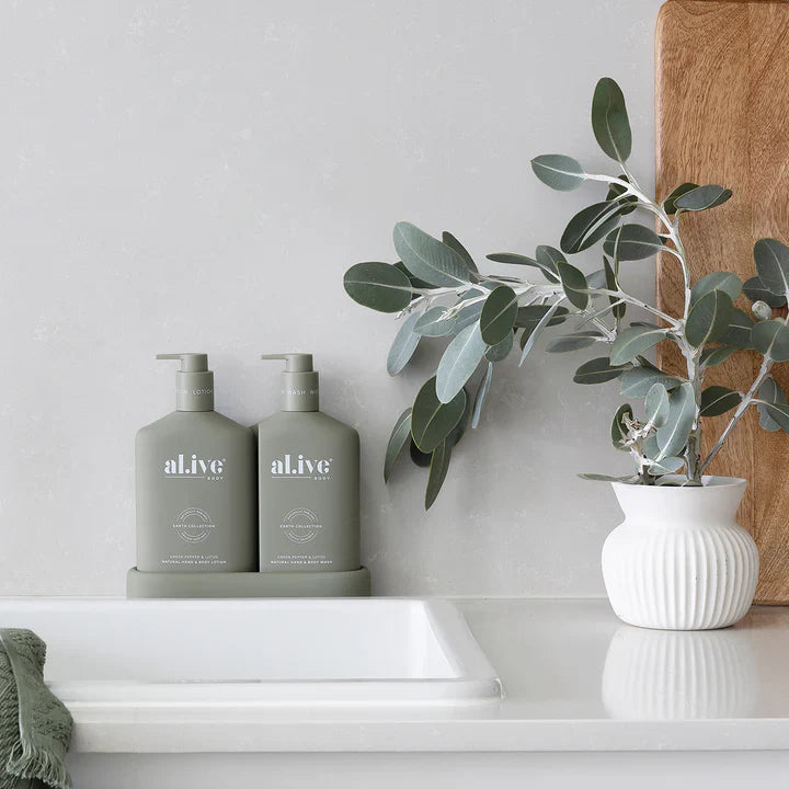 Wash & Lotion Duo Green Pepper & Lotus