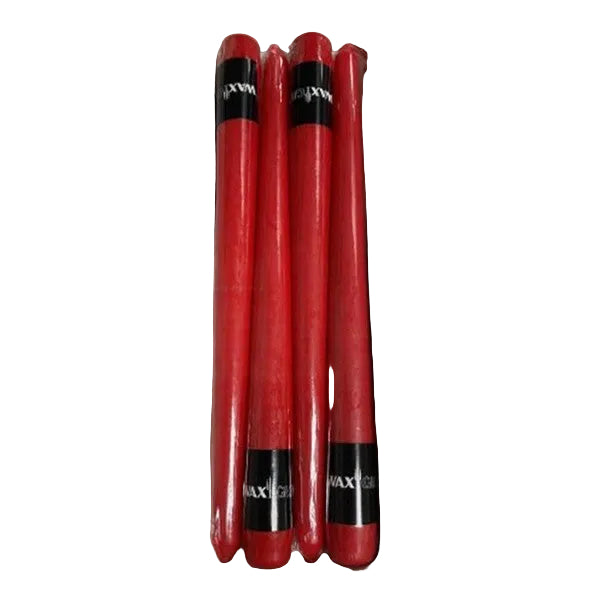 Wrapped Taper Candle 250mm Red