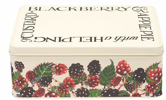 Deep Rect Blackberries Tin